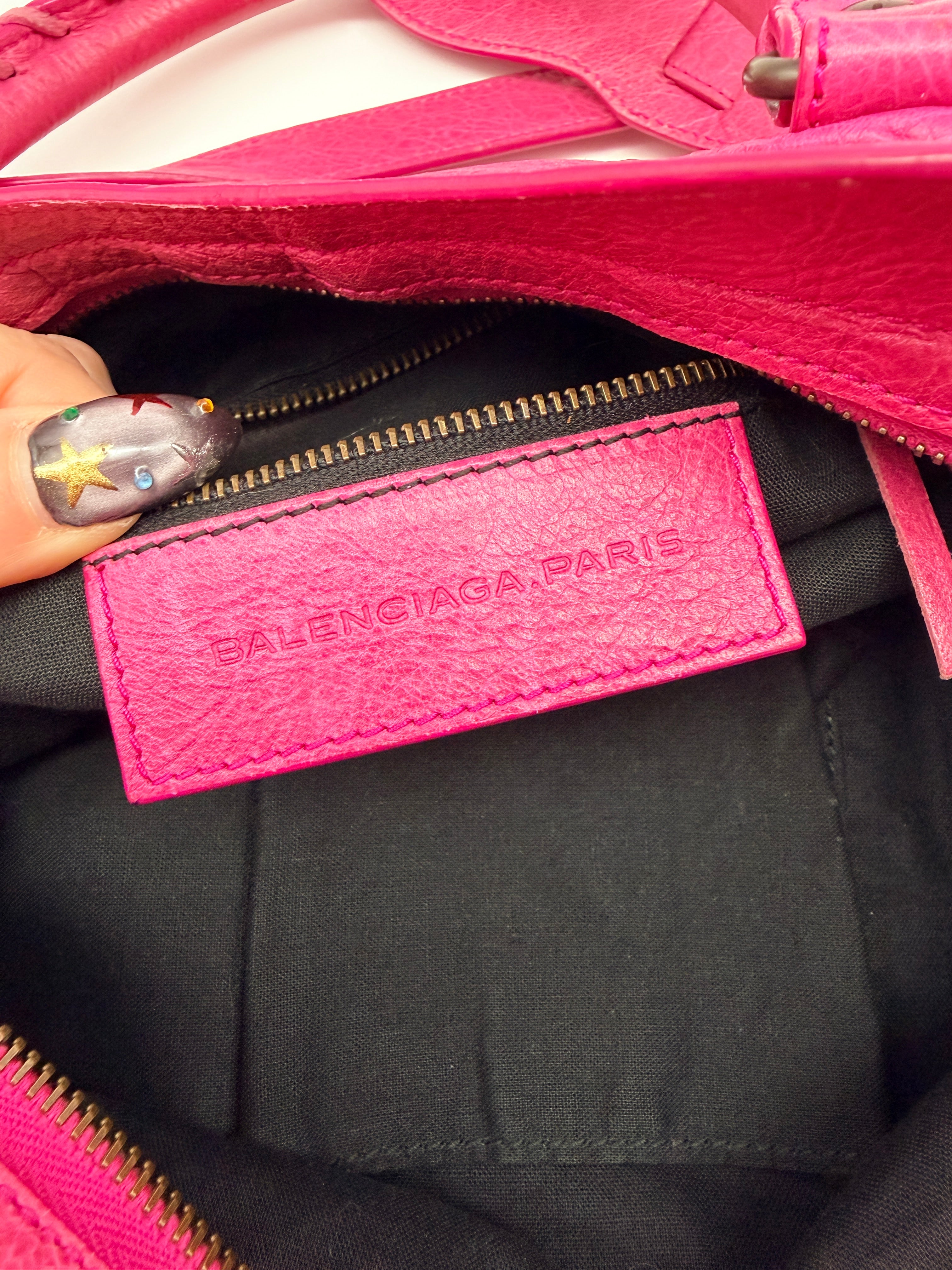 Balenciaga Pink Town Bag