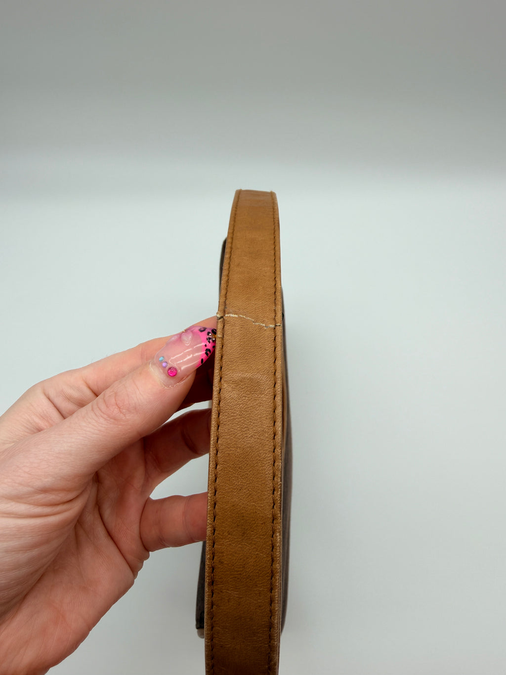 Vintage Gucci GG Canvas Shoulder Bag in Brown — 1970s–80s