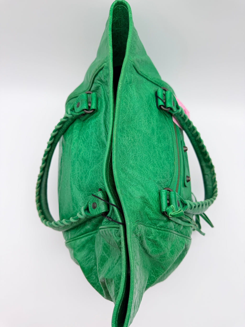 Balenciaga Sunday Tote in Vert Poker — Early 2010s