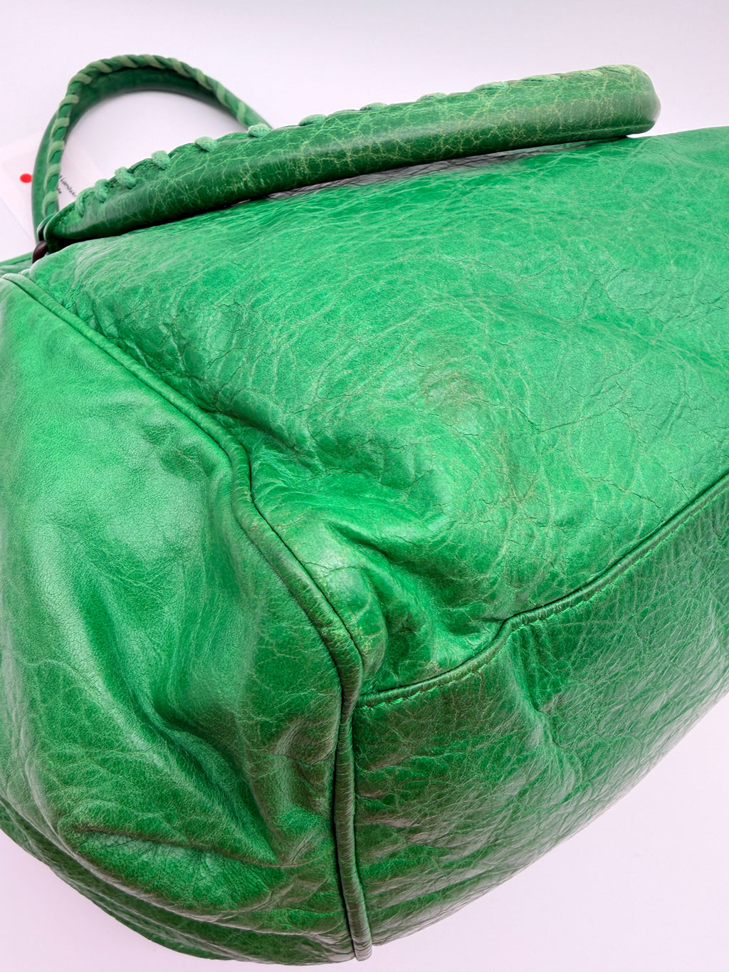 Balenciaga Sunday Tote in Vert Poker — Early 2010s