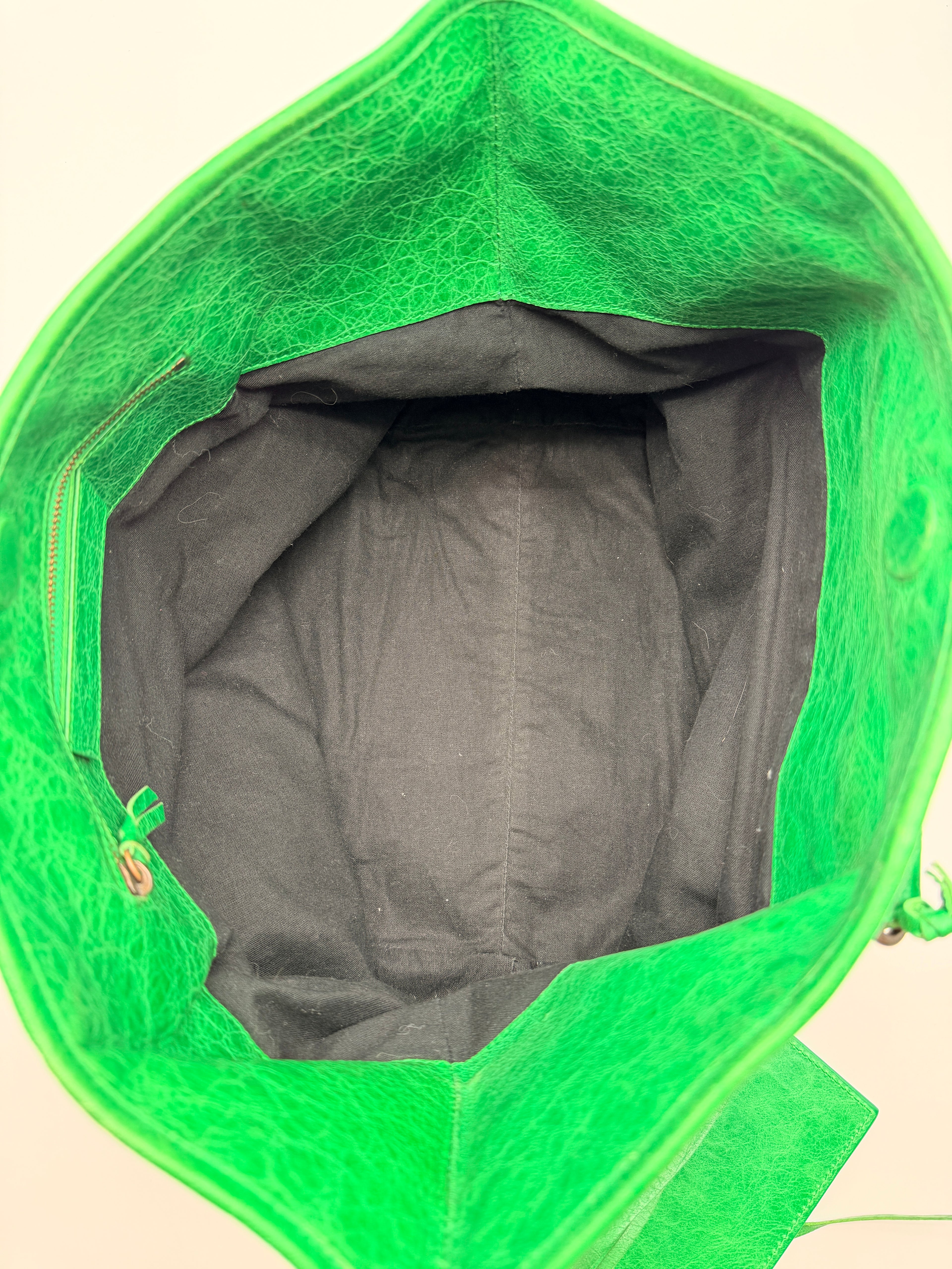 Balenciaga Sunday Tote in Vert Poker — Early 2010s