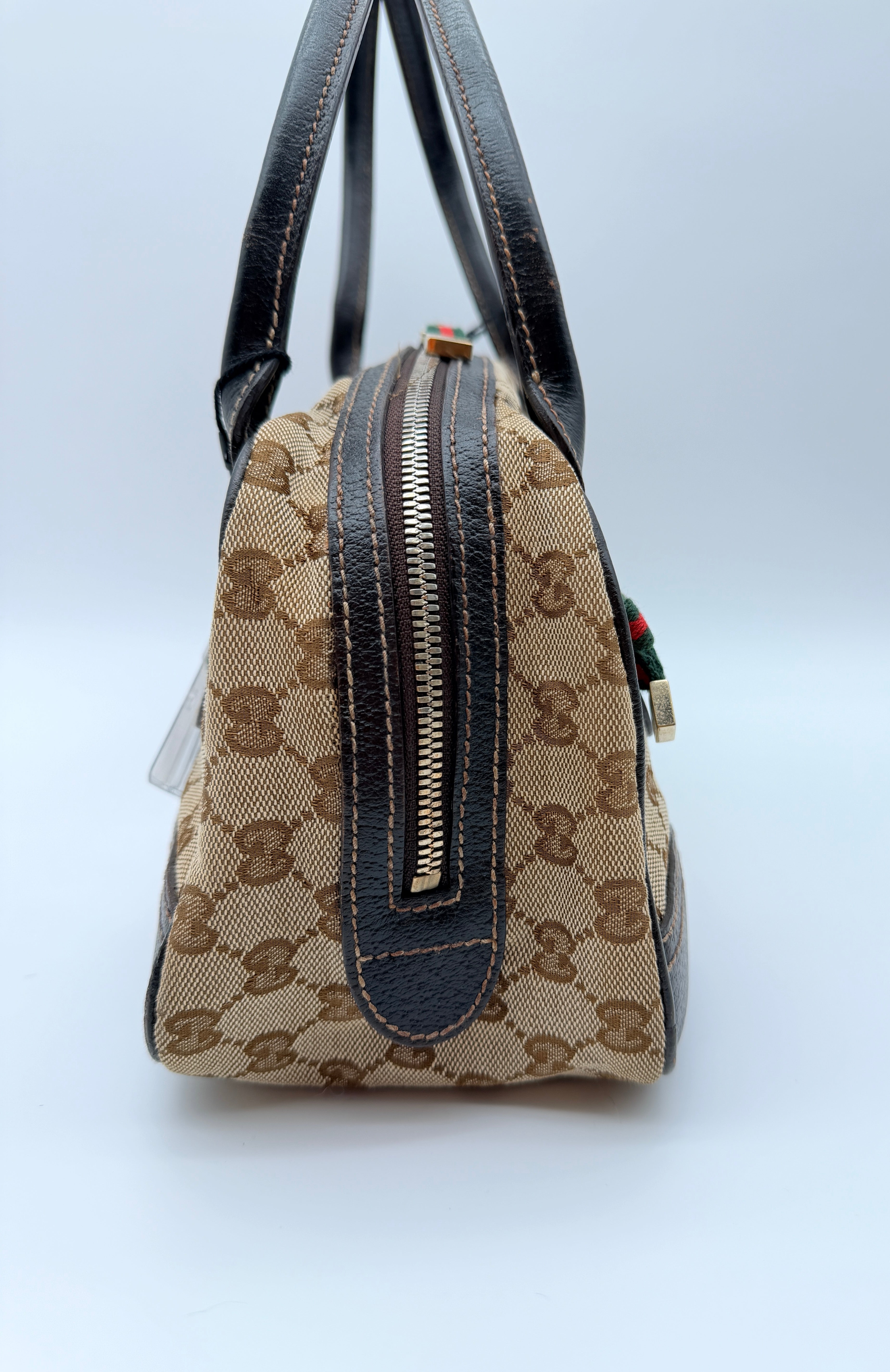 Gucci GG Canvas Princy Boston Bag — Early 2000s
