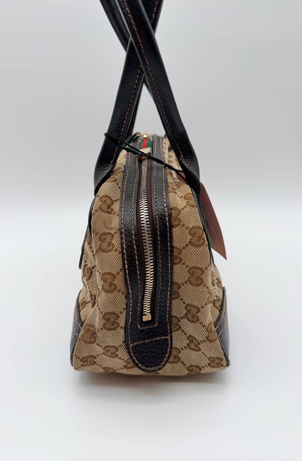 Gucci GG Canvas Princy Boston Bag — Early 2000s