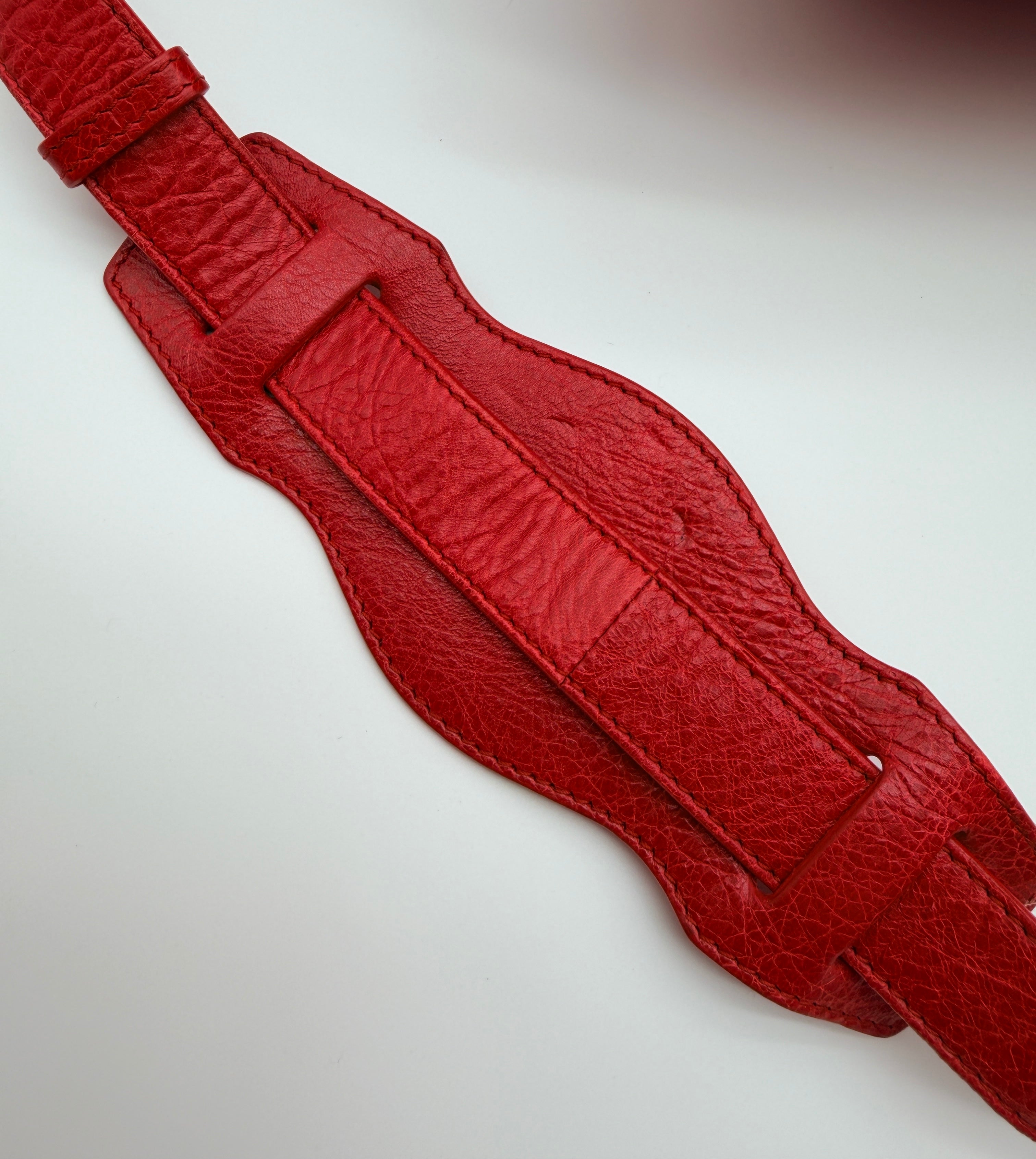 Balenciaga Classic Town Bag in Rouge Coquelicot — Early 2010s