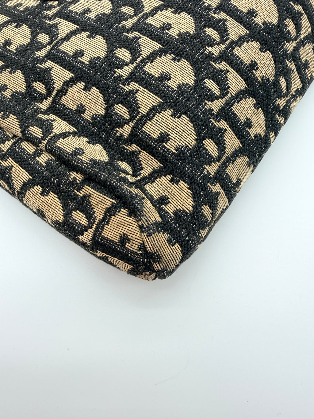 Christian Dior Trotter Oblique Jacquard Boston Bag — Vintage 1970s–80s