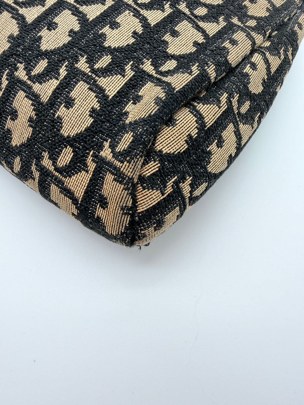 Christian Dior Trotter Oblique Jacquard Boston Bag — Vintage 1970s–80s