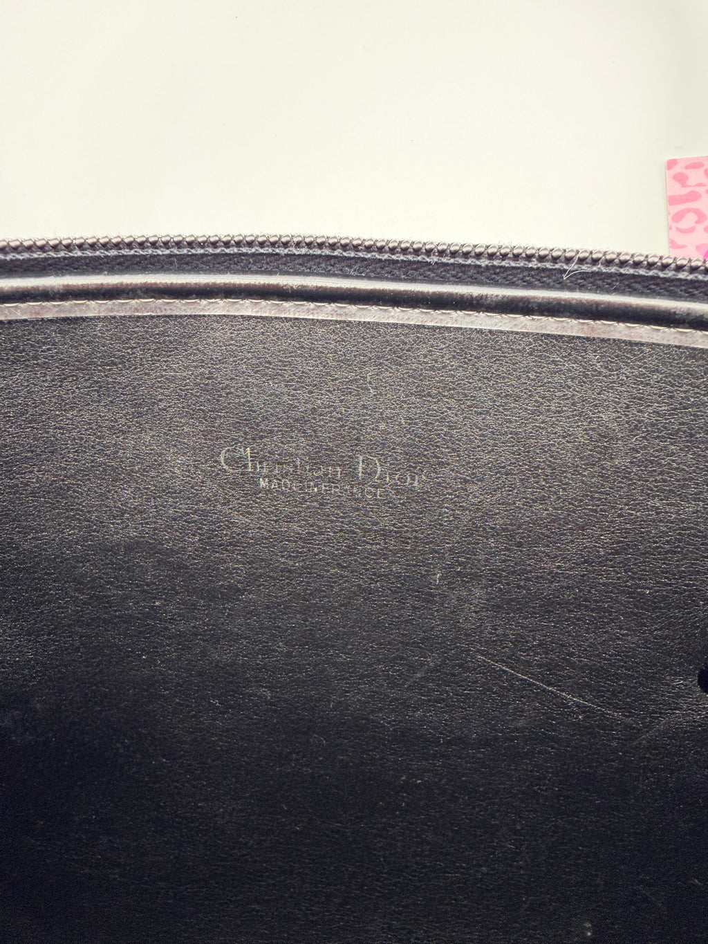 Christian Dior Trotter Oblique Jacquard Boston Bag — Vintage 1970s–80s